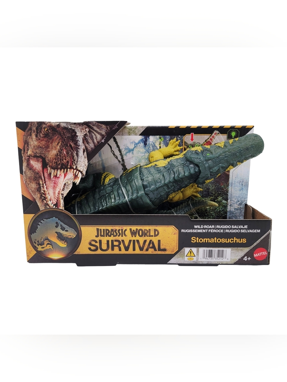 Jurassic World Survival Wild Roar Stomatosuchus Action Figure